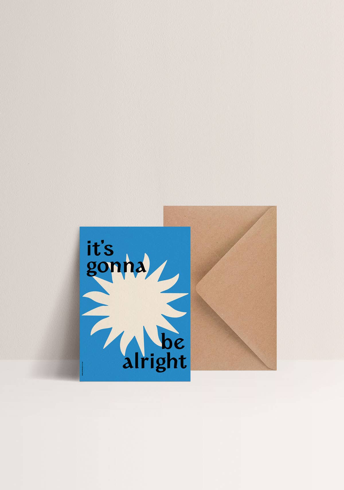 Carte - It's gonna be alright - PAPIER & CO