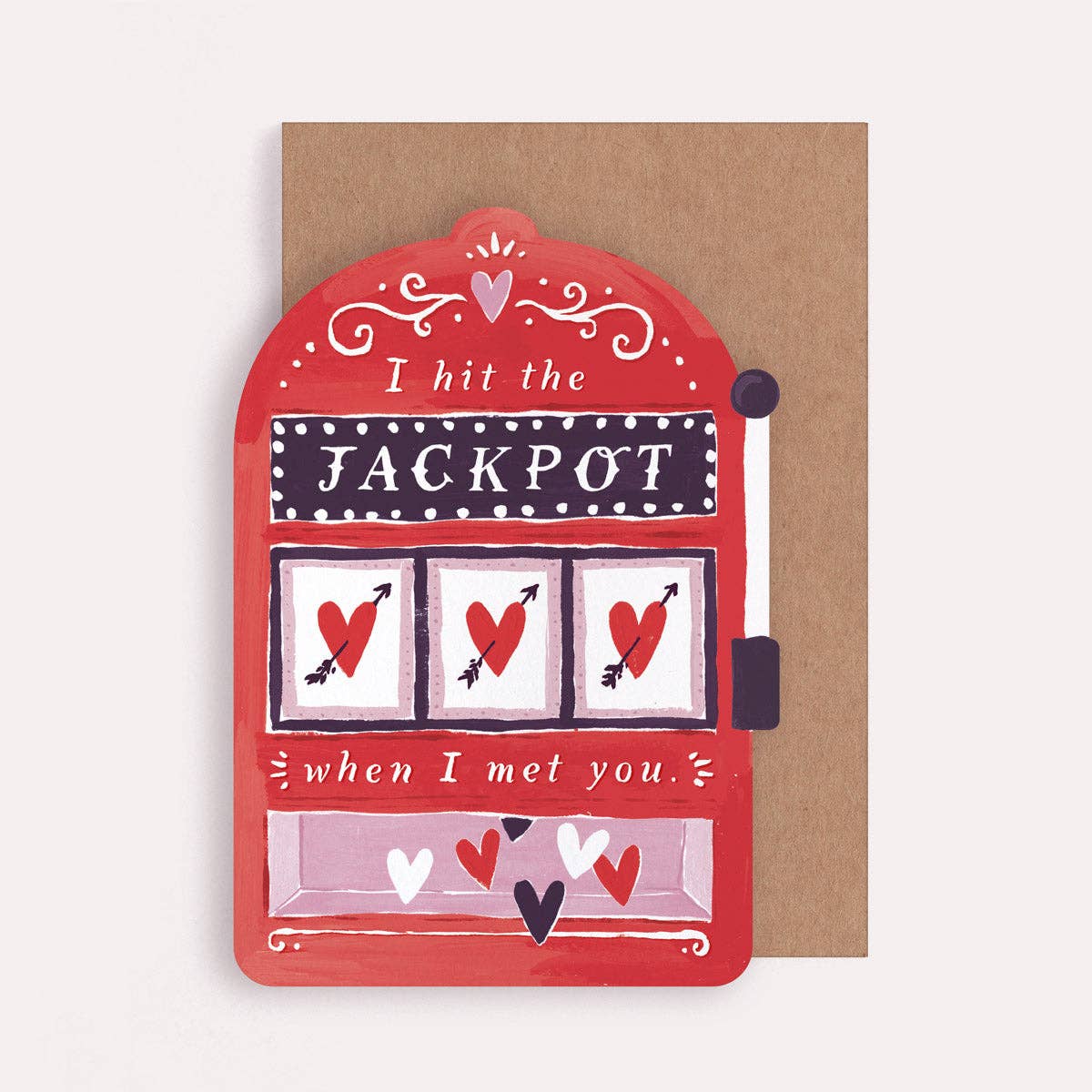 Carte Jackpot Amour | Cartes d'anniversaire | Cartes de Saint-Valentin SISTER PAPER CO