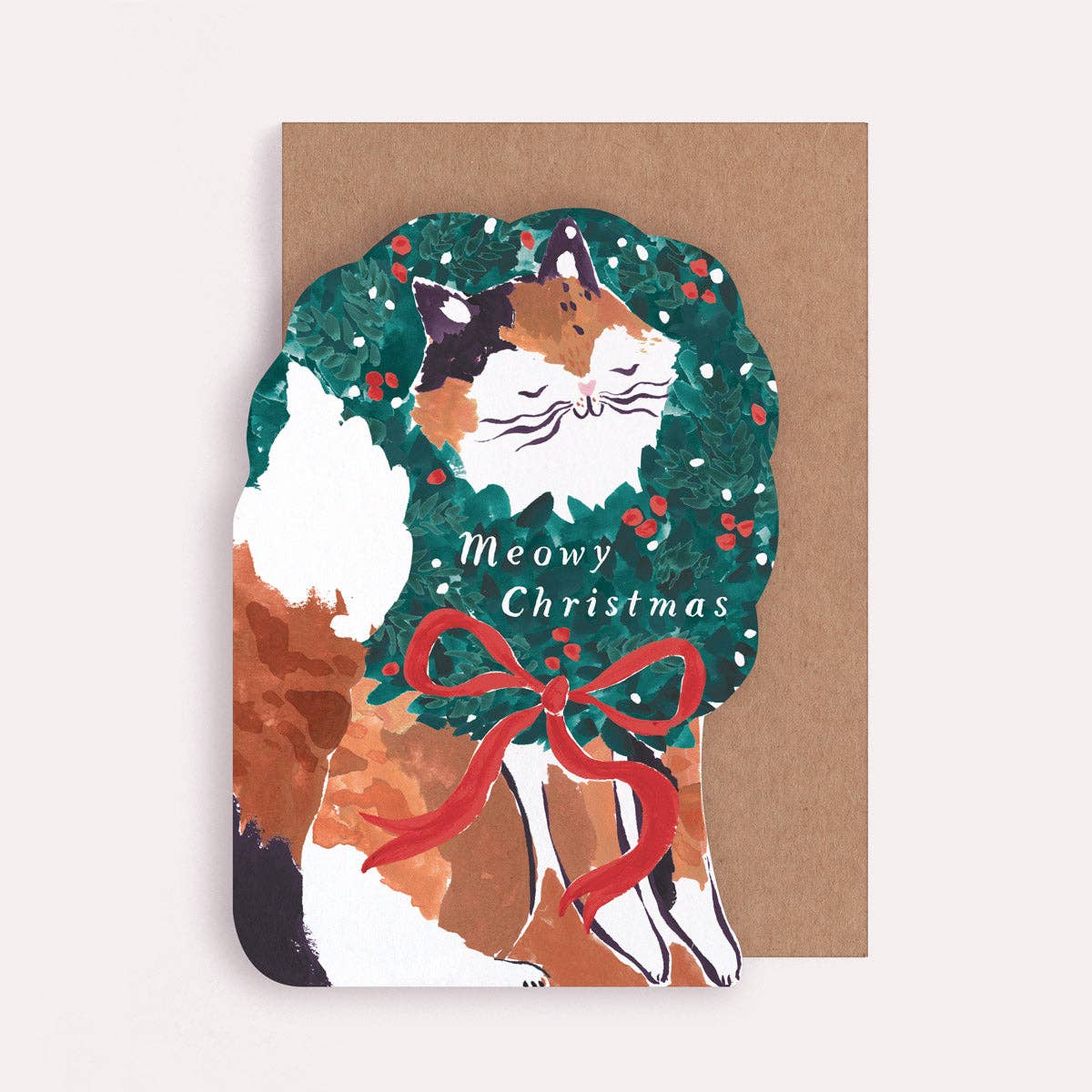 Carte de Noël Miaou Chat | Cartes de Fêtes | Cartes de Noël SISTER PAPER CO