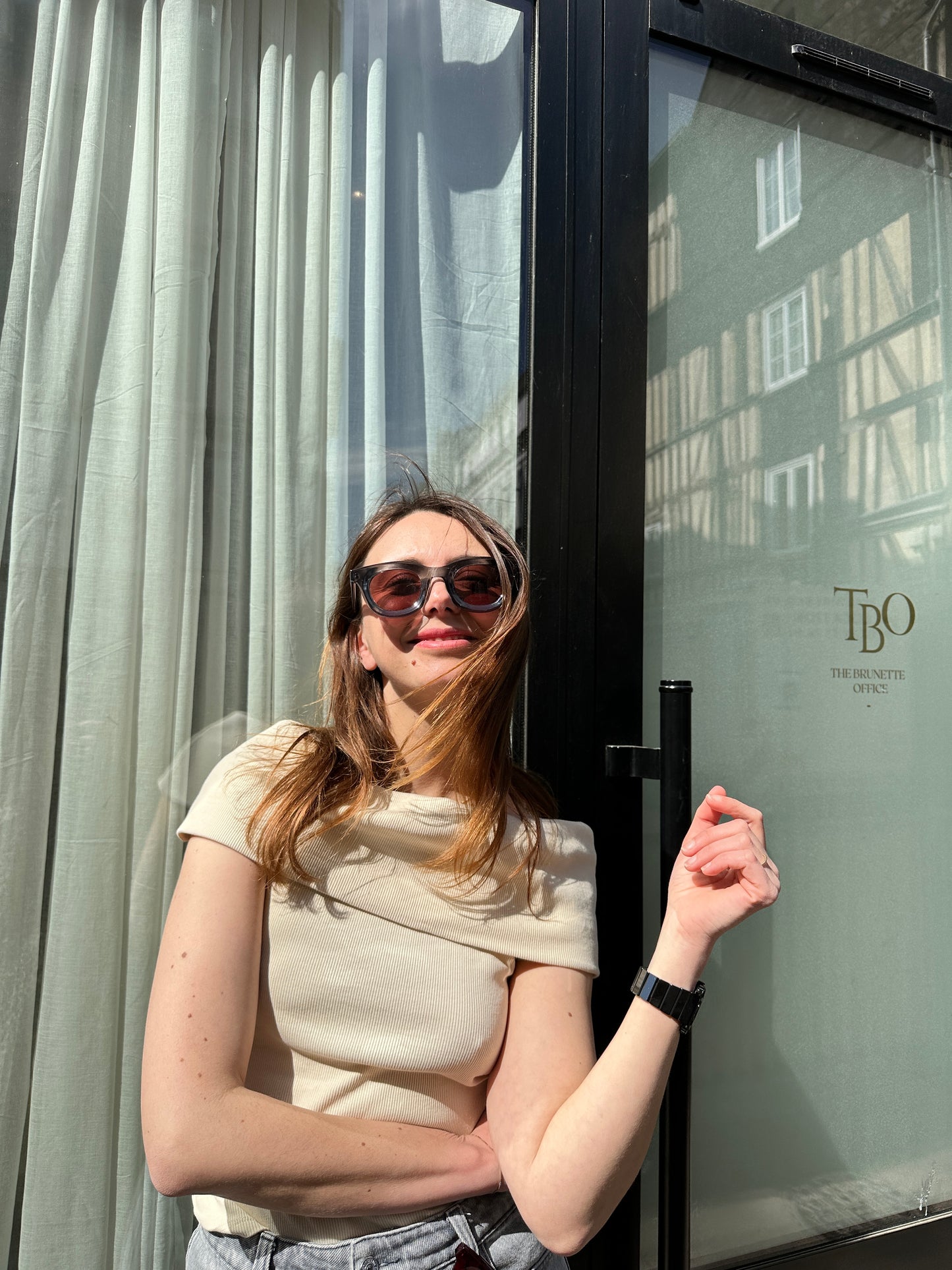 LUNETTES DE SOLEIL LIBIA grises - OCÉANIDES EYEWEAR