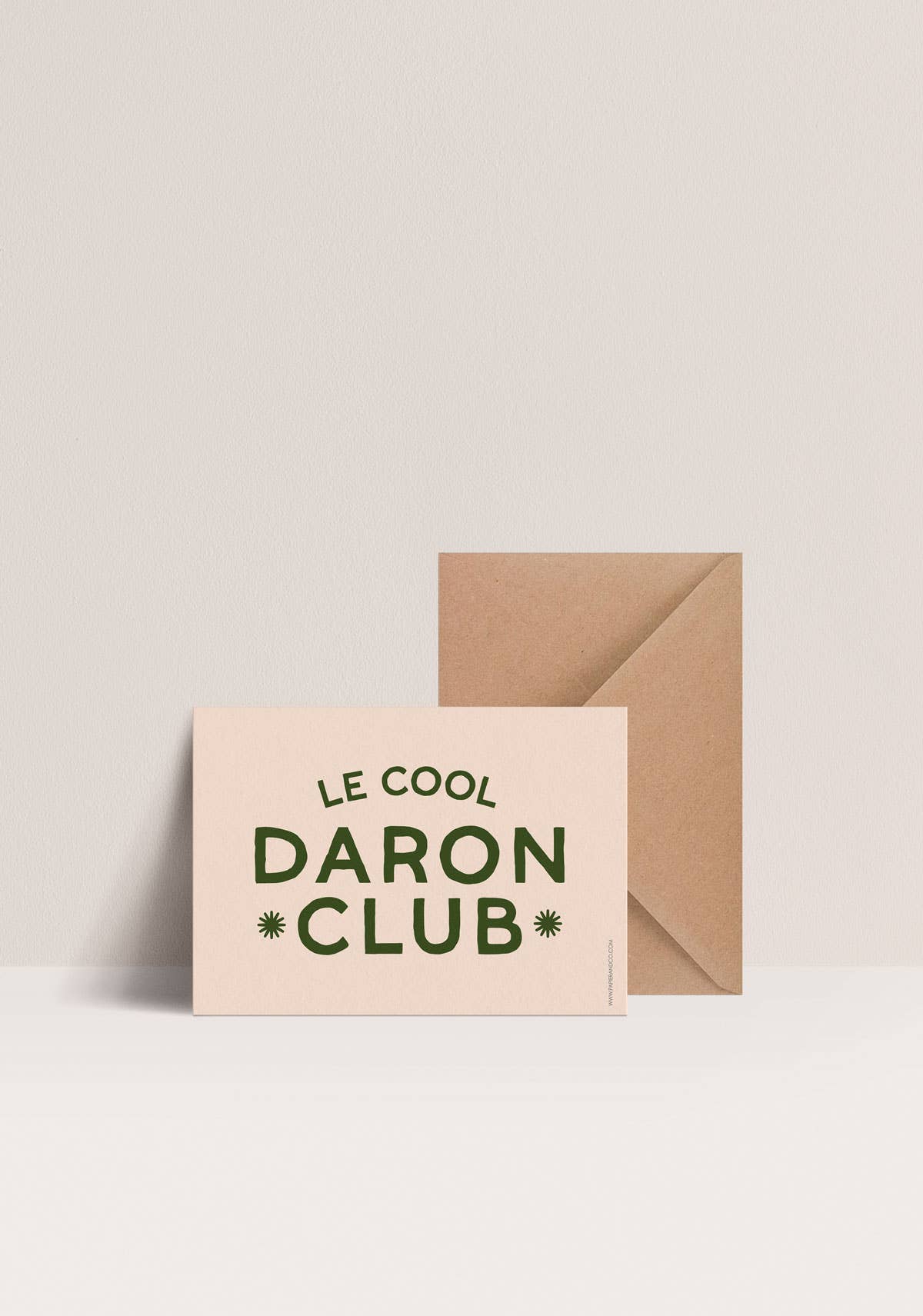 Carte - Fête des pères - The cool Daron Club