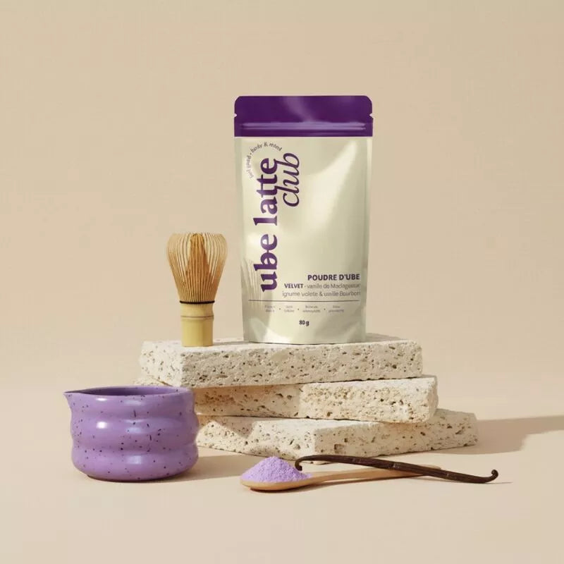 Poudre UBE vanille bourbon - UBE LATTE CLUB