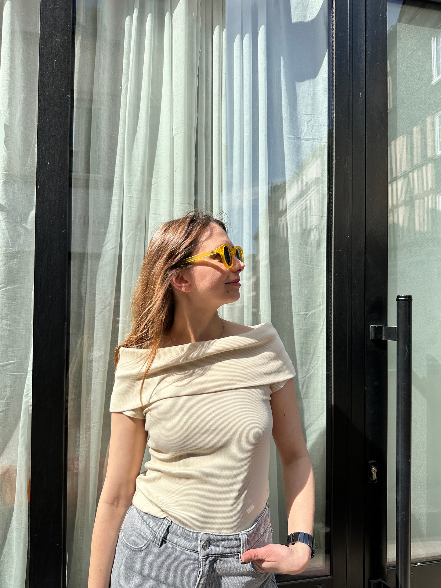LUNETTES DE SOLEIL « rodea yellow frosted » - OCÉANIDES EYEWEAR