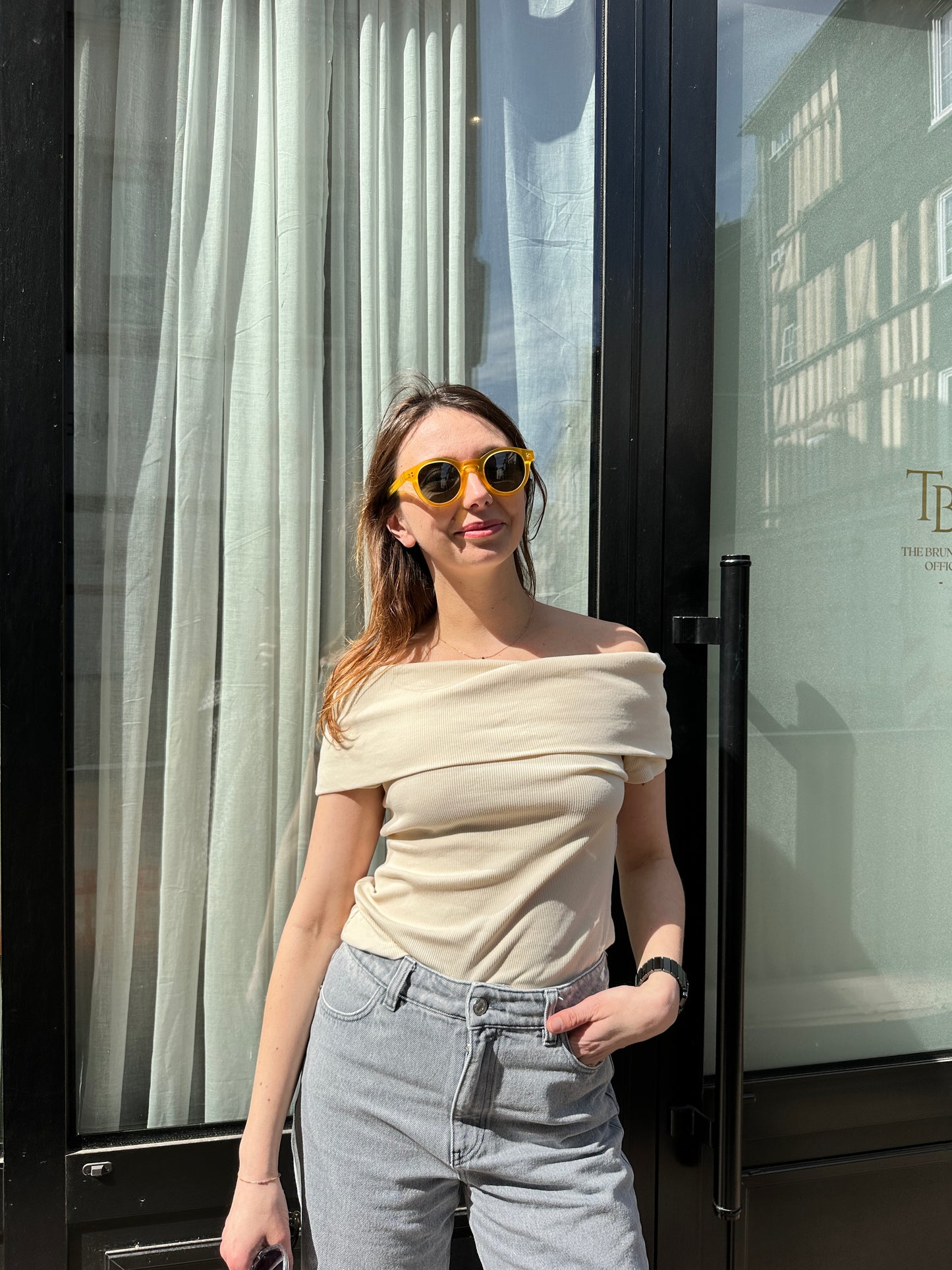 LUNETTES DE SOLEIL « rodea yellow frosted » - OCÉANIDES EYEWEAR