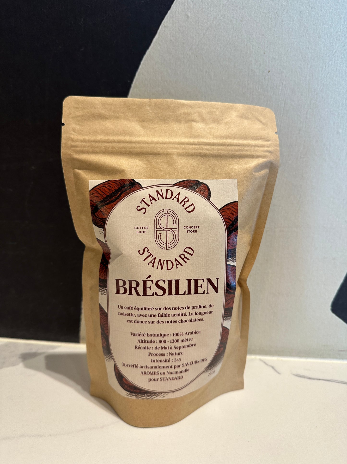 Café en grain Brésilien - Standard