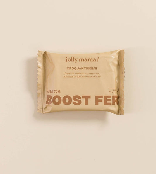 Snack Boost Fer barre sans gluten - JOLLY MAMA!