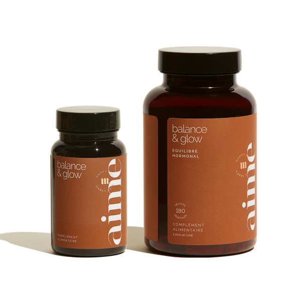 Compléments alimentaires acné hormonale, Balance & Glow - AIME