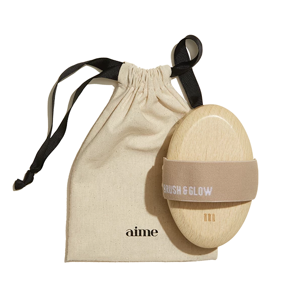 Brosse corps, Brush & Glow - AIME