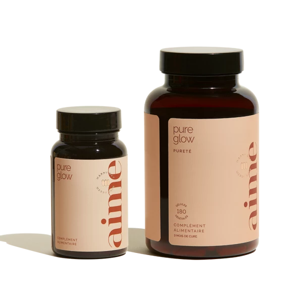 Complément alimentaire acné, Pure Glow - AIME