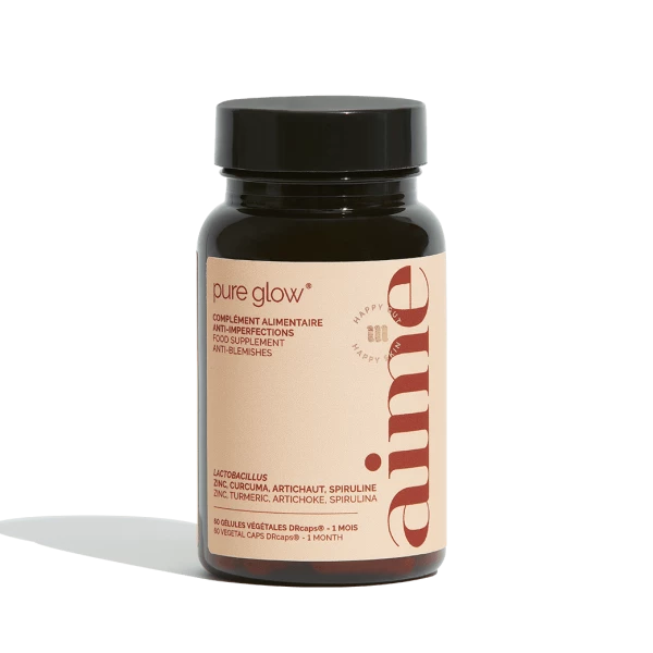Complément alimentaire acné, Pure Glow - AIME