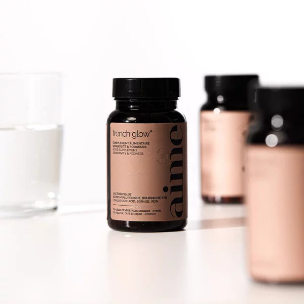 Complément alimentaire rougeurs & sensibilité, French Glow - AIME