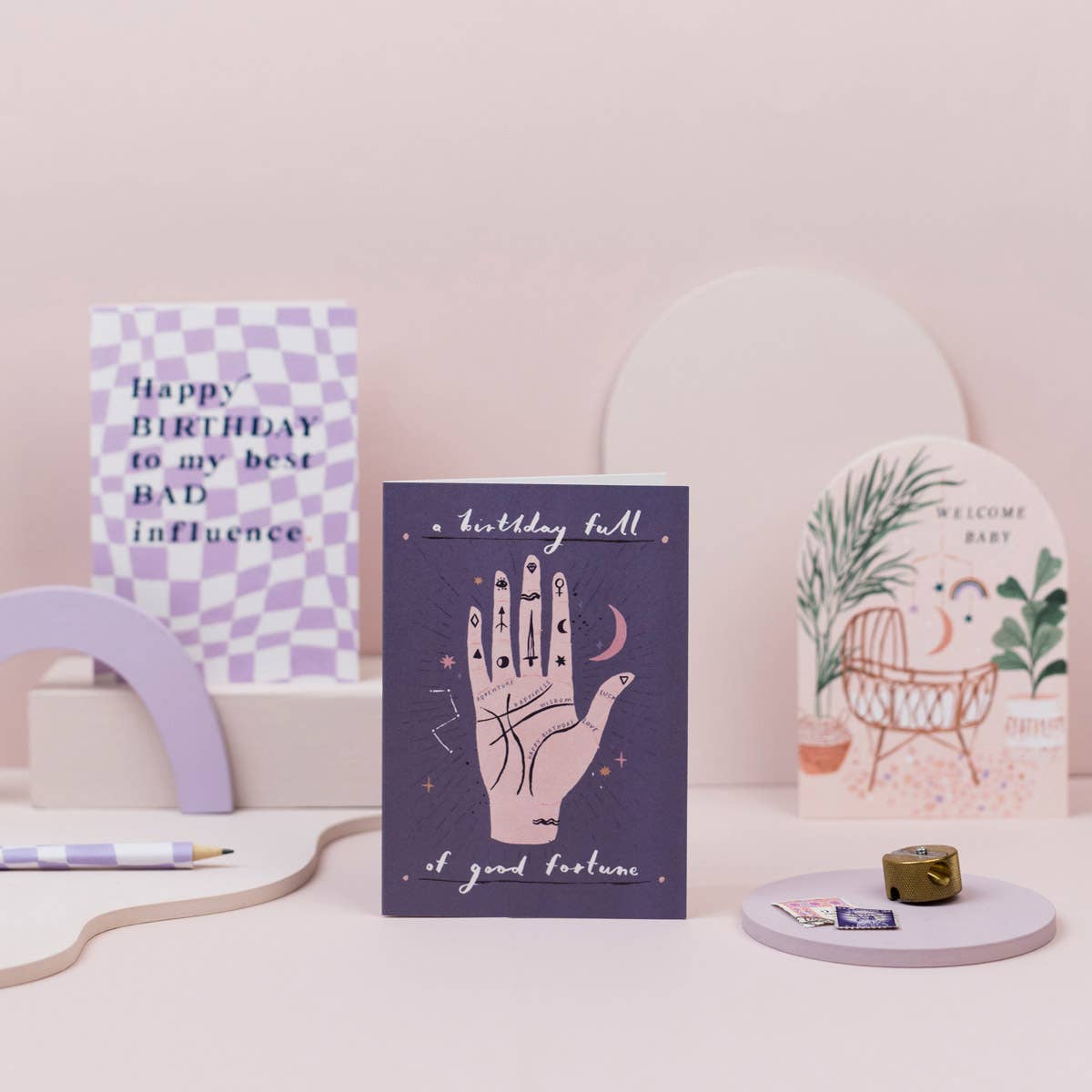 Welcome Baby Card | New Baby Card | Carte bébé neutre