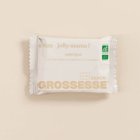 Snack Grossesse Folates & Vanille - JOLLY MAMA!