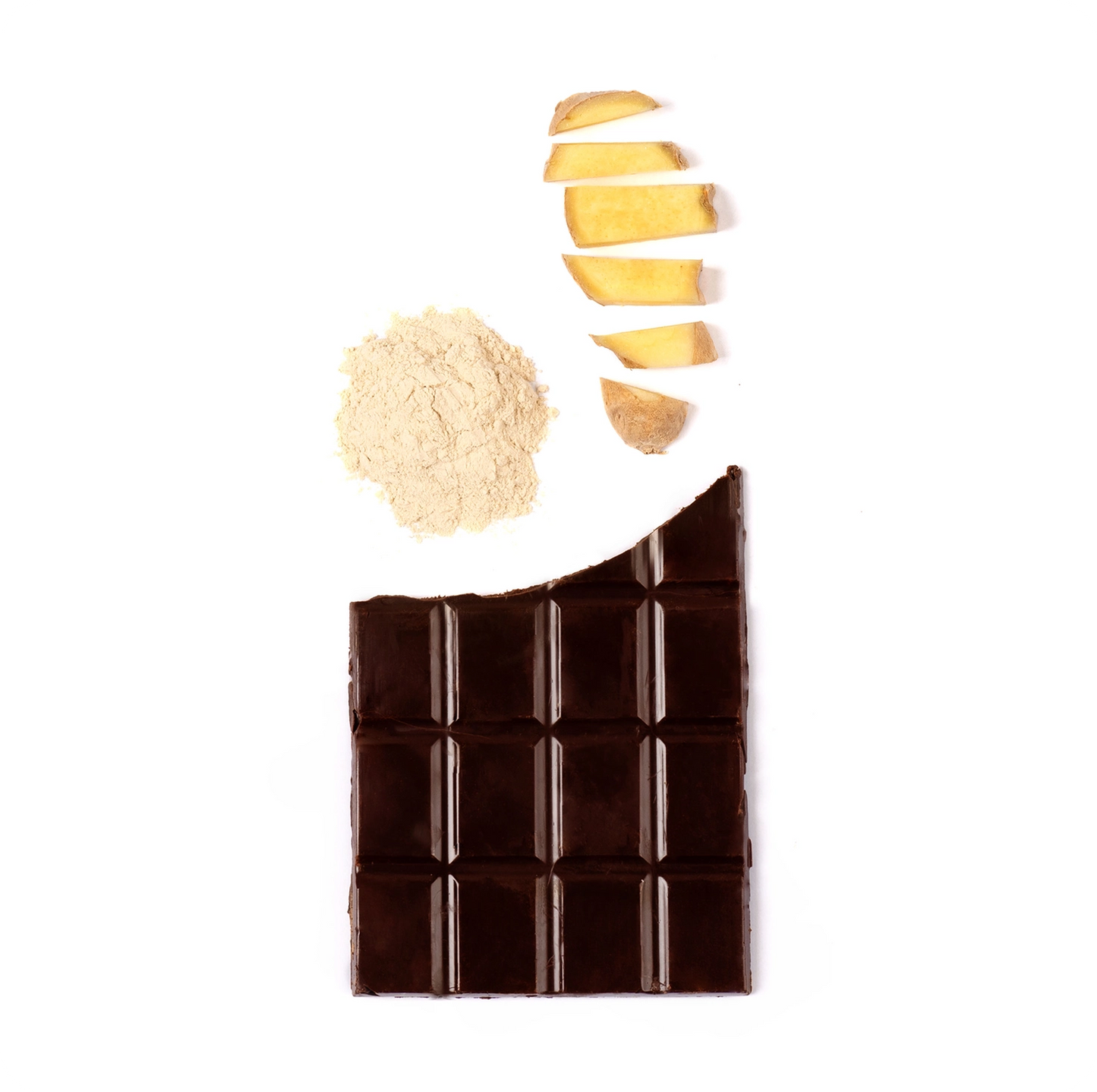 Tablettes citron et gingembre 100 % - Chocolat noir  COSMIC DEALER