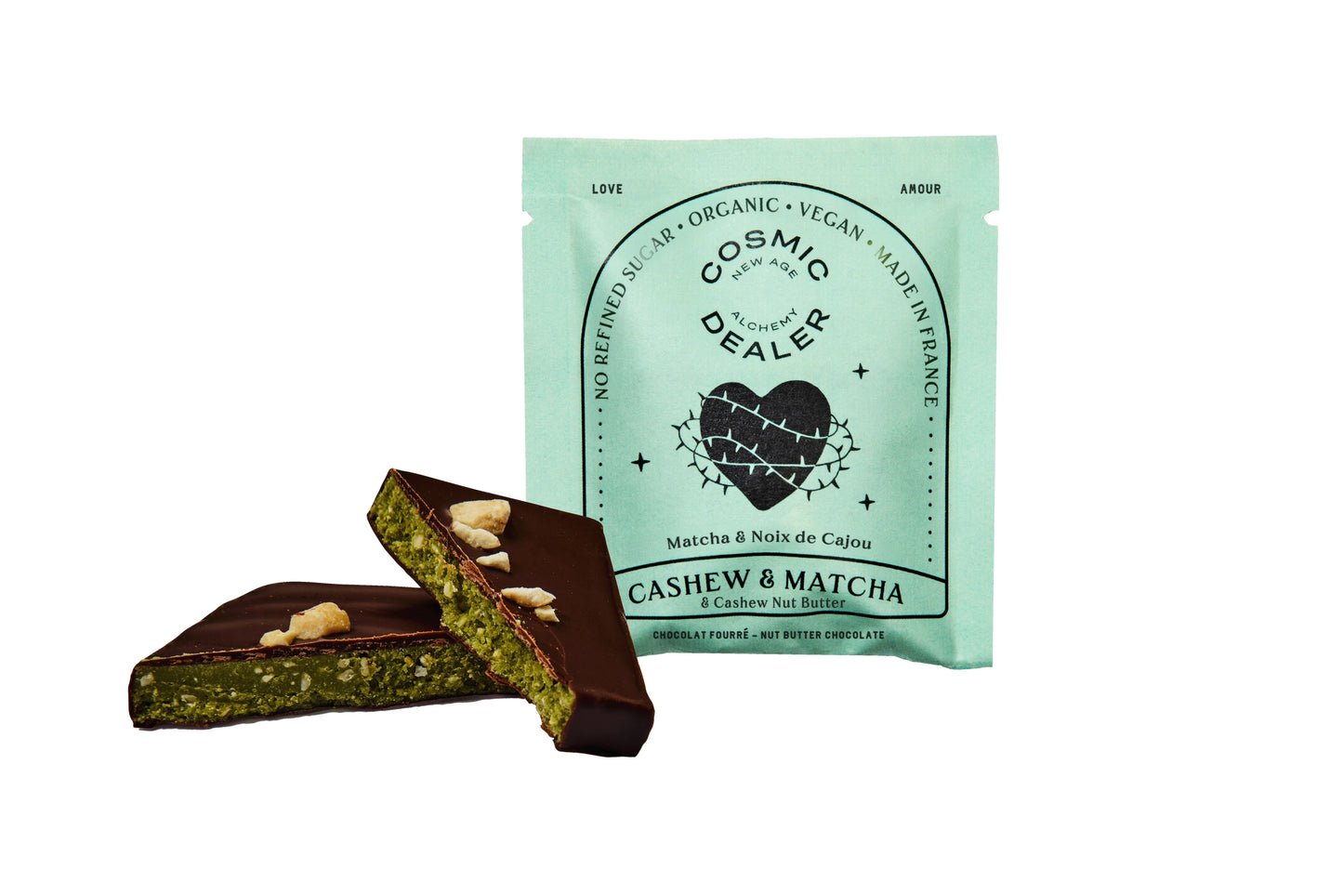 Noix de cajou & Matcha - Cosmic Dealer