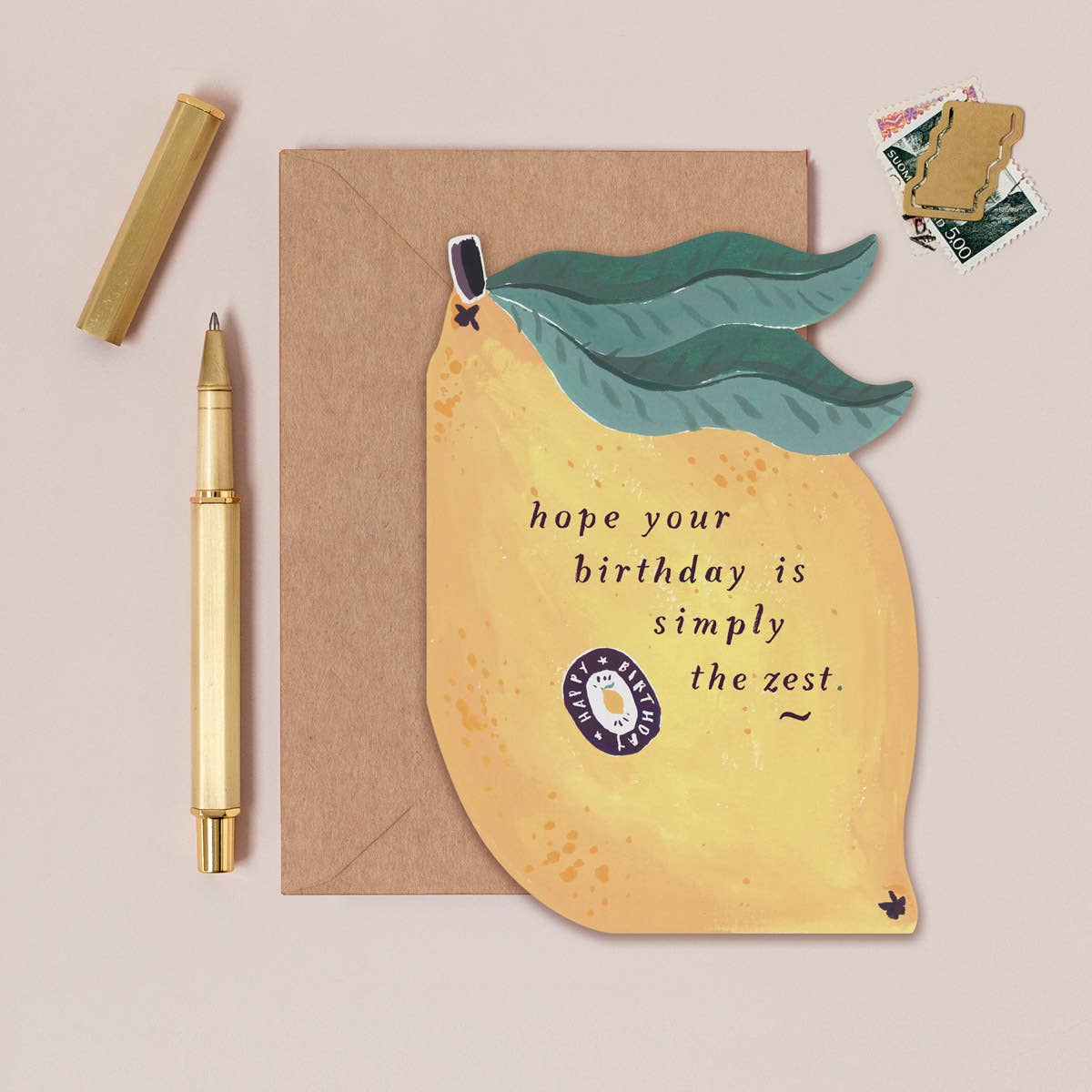 Carte d'anniversaire Lemon Zest | SISTER PAPER CO