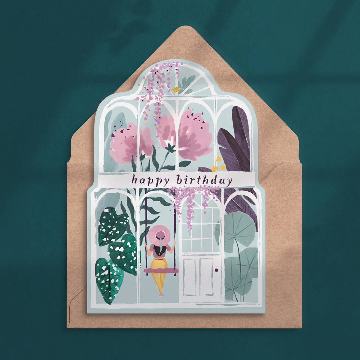 Carte d'anniversaire Greenhouse | SISTER PAPER CO