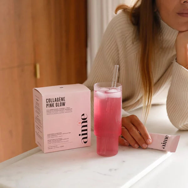 Complément alimentaire Collagène Pink Glow - AIME