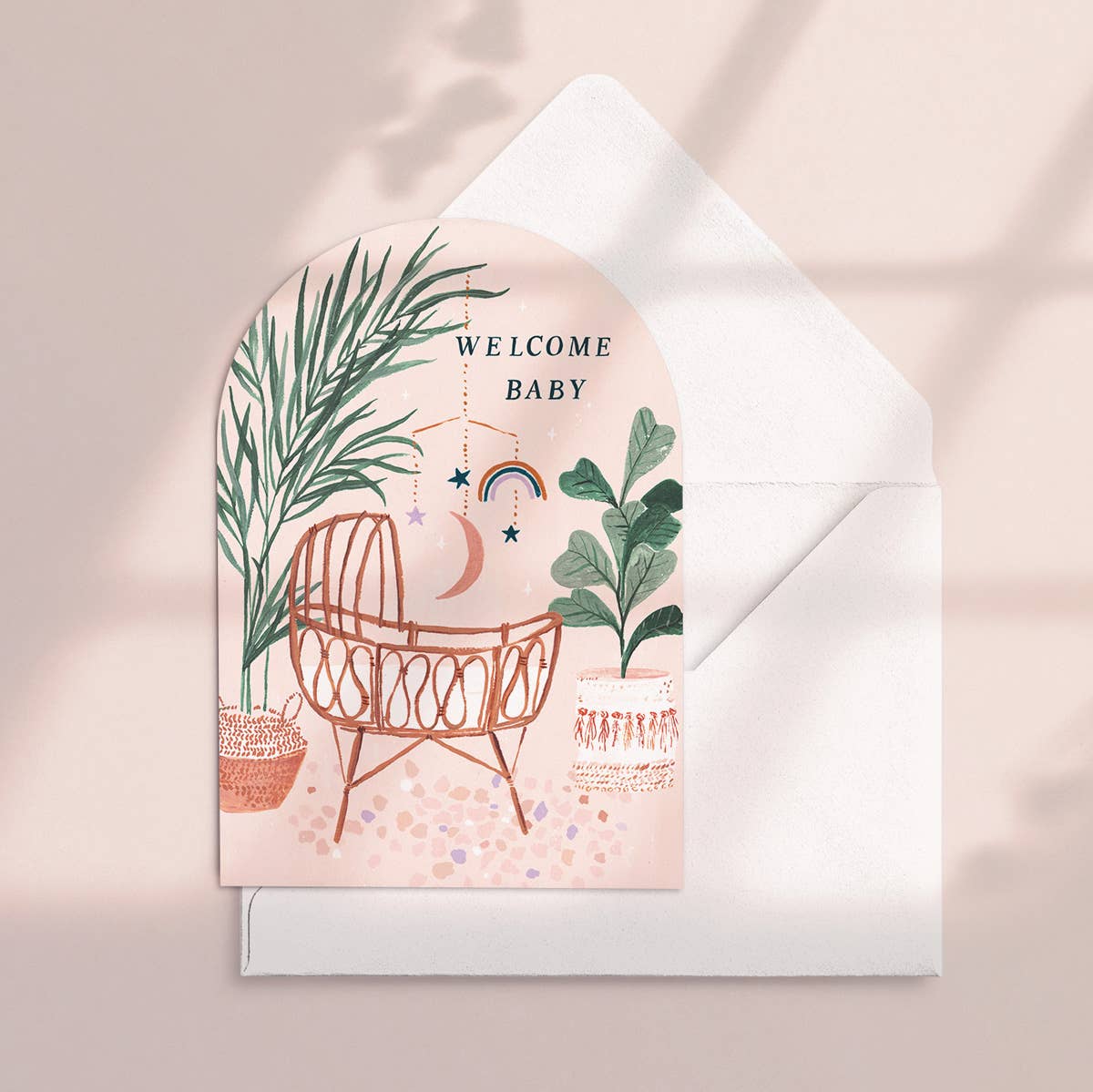 Welcome Baby Card | New Baby Card | SISTER PAPER CO