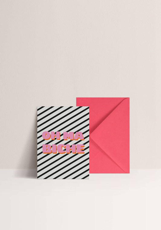 Carte - Oh ma Biche