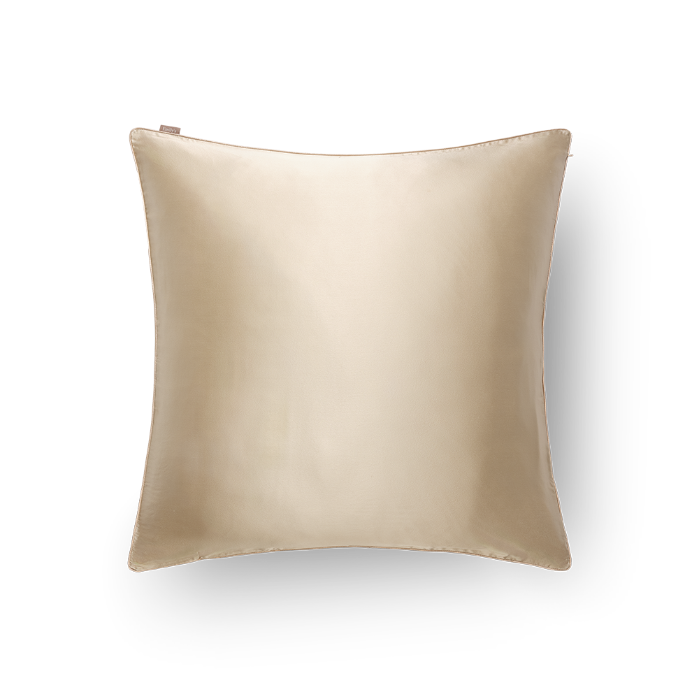 Taie d'Oreiller 100% Pure Soie de Mûrier: Champagne EMILY'S PILLOW
