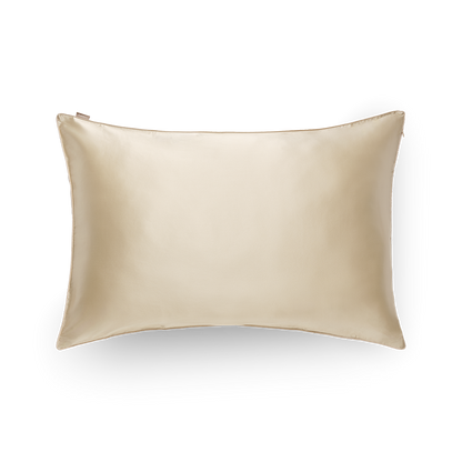 Taie d'Oreiller 100% Pure Soie de Mûrier: Champagne EMILY'S PILLOW