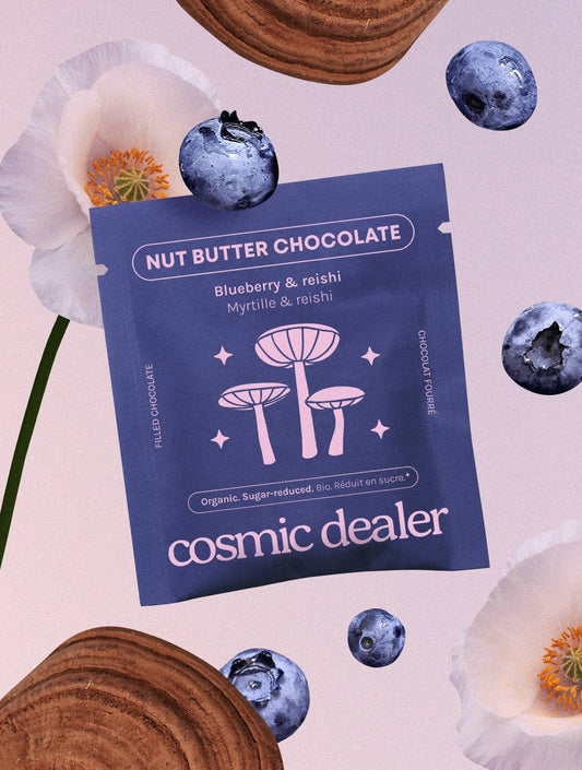 Beurre de noix unique au chocolat - Myrtille - COSMIC DEALER