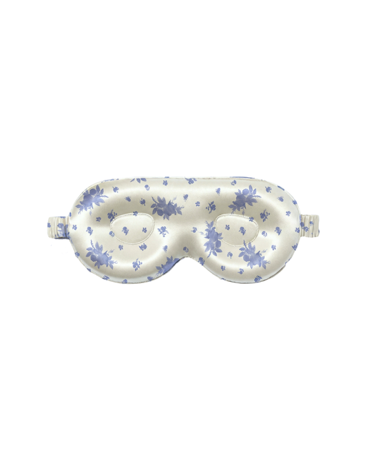 Masque de sommeil soin des cils | Fleurs de bleuet - EMILY'S PILLOW