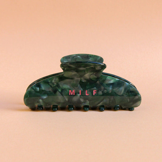 Barrette "MILF » - Vert