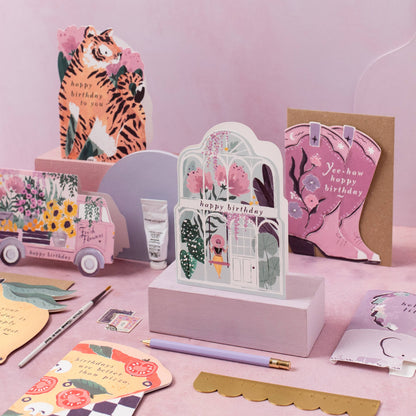 Carte d'anniversaire Greenhouse | SISTER PAPER CO