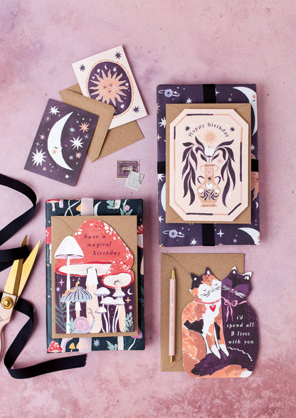 Cartes Nine Lives Cats | Cartes d'amour | SISTER PAPER CO