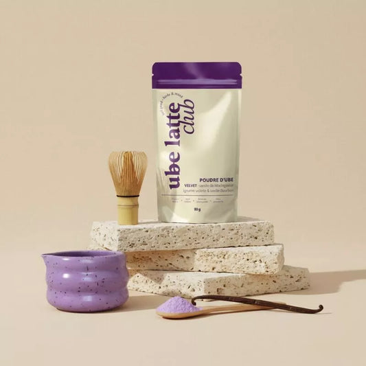 Poudre UBE vanille bourbon - UBE LATTE CLUB