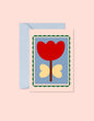 Carte "Lifestyle" - Tulipe (avec enveloppe)