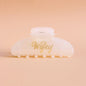 Barrette "Wifey - Blanc"