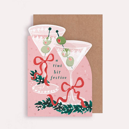 Carte de Noël Tini Bit festive | Cartes de vœux 2026