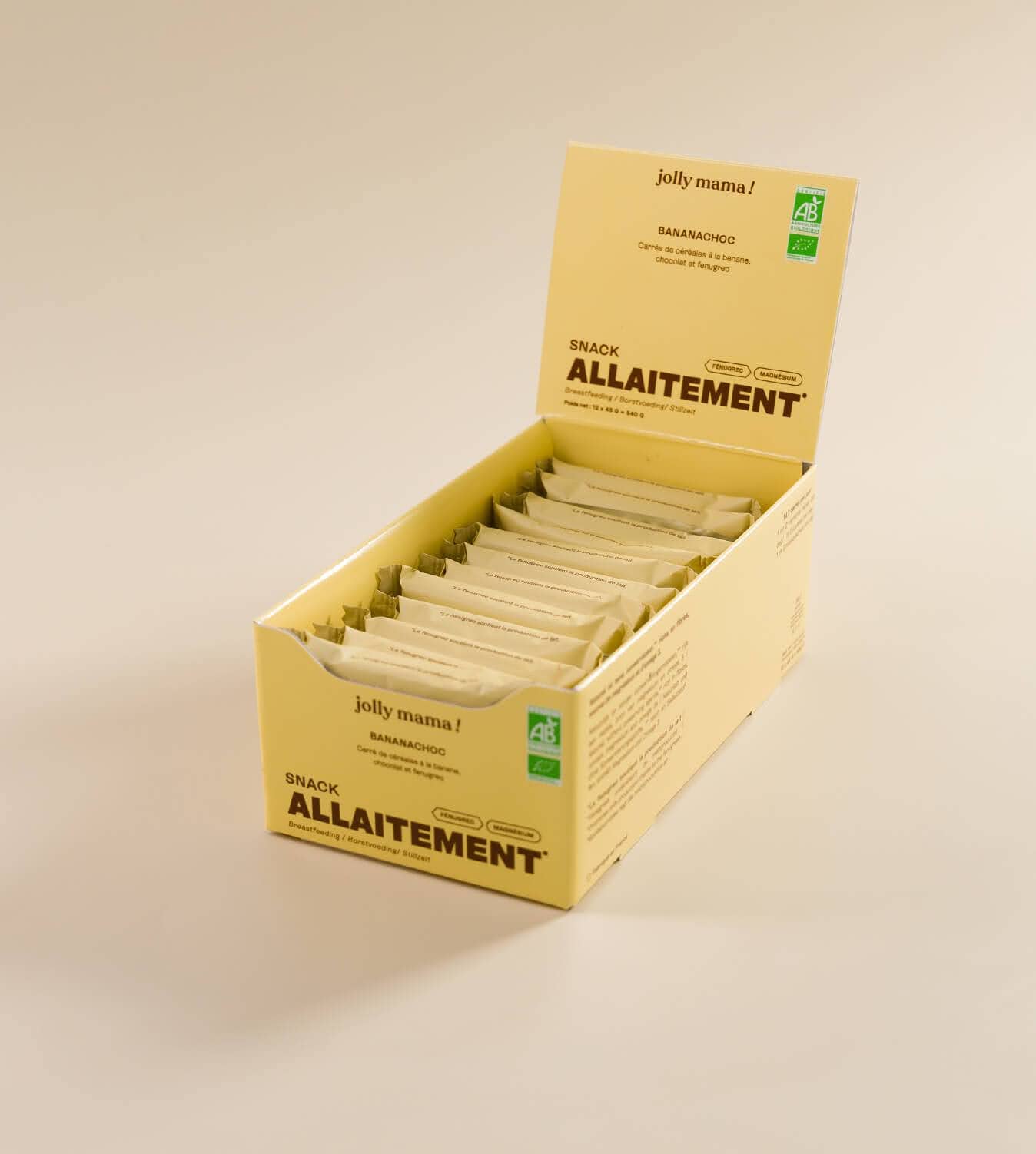 Snack Allaitement banane chocolat  BIO - JOLLY MAMA!
