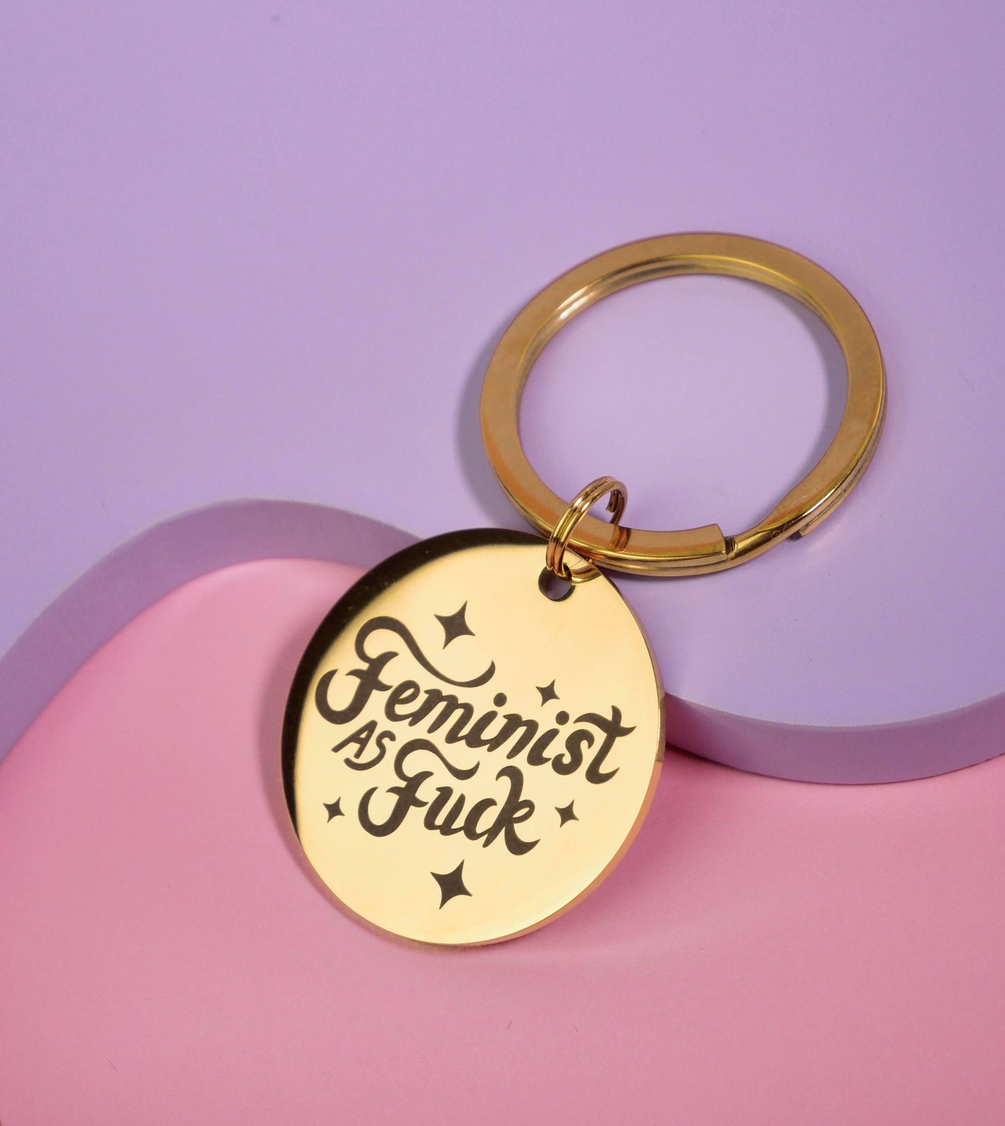 Porte-Clé Feminist As Fuck MALICIEUSE