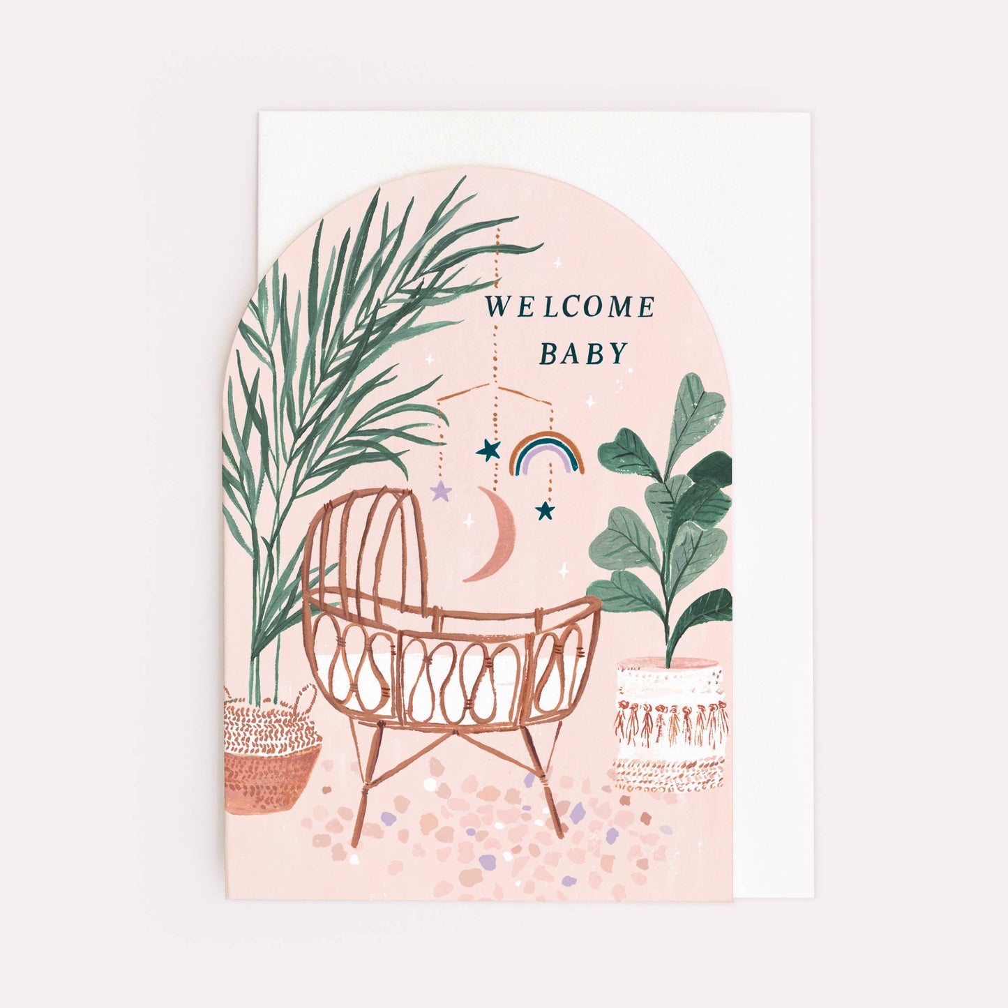 Welcome Baby Card | New Baby Card | SISTER PAPER CO