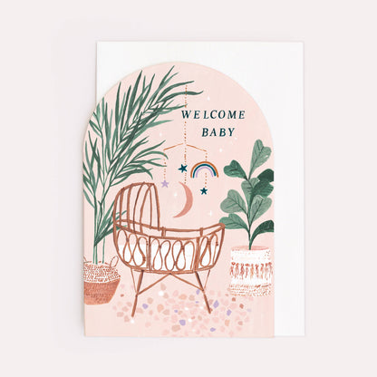 Welcome Baby Card | New Baby Card | SISTER PAPER CO