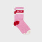 Chaussettes tennis - Rose et rouge BILLY BELT