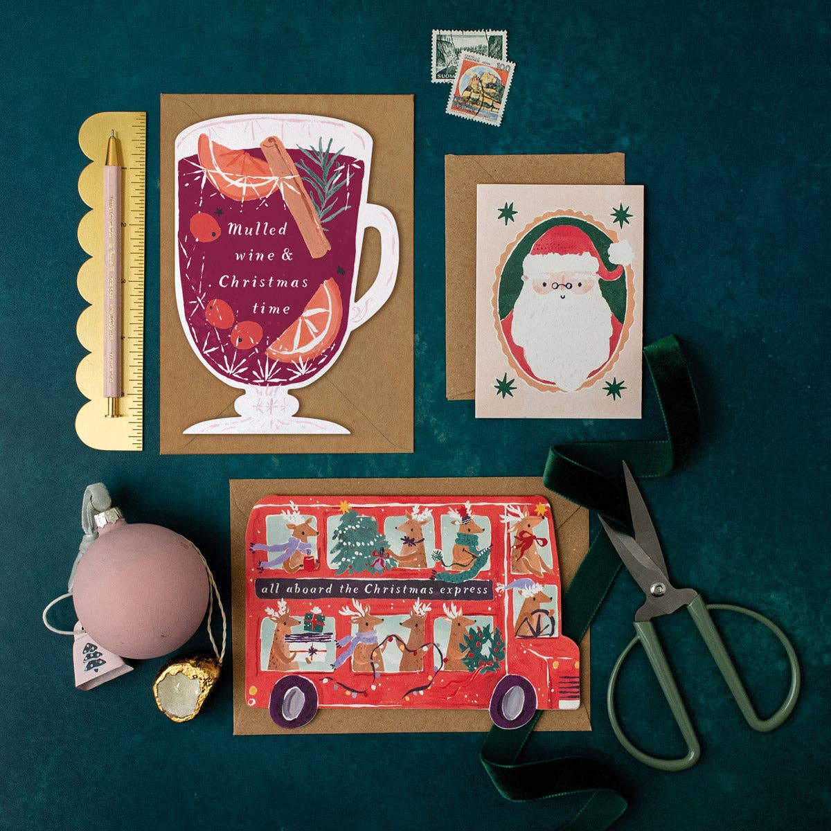 Carte de Noël vin chaud | Cartes de vœux | Noël 2026