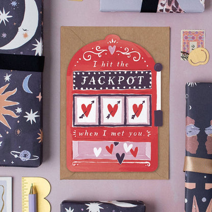 Carte Jackpot Amour | Cartes d'anniversaire | Cartes de Saint-Valentin SISTER PAPER CO