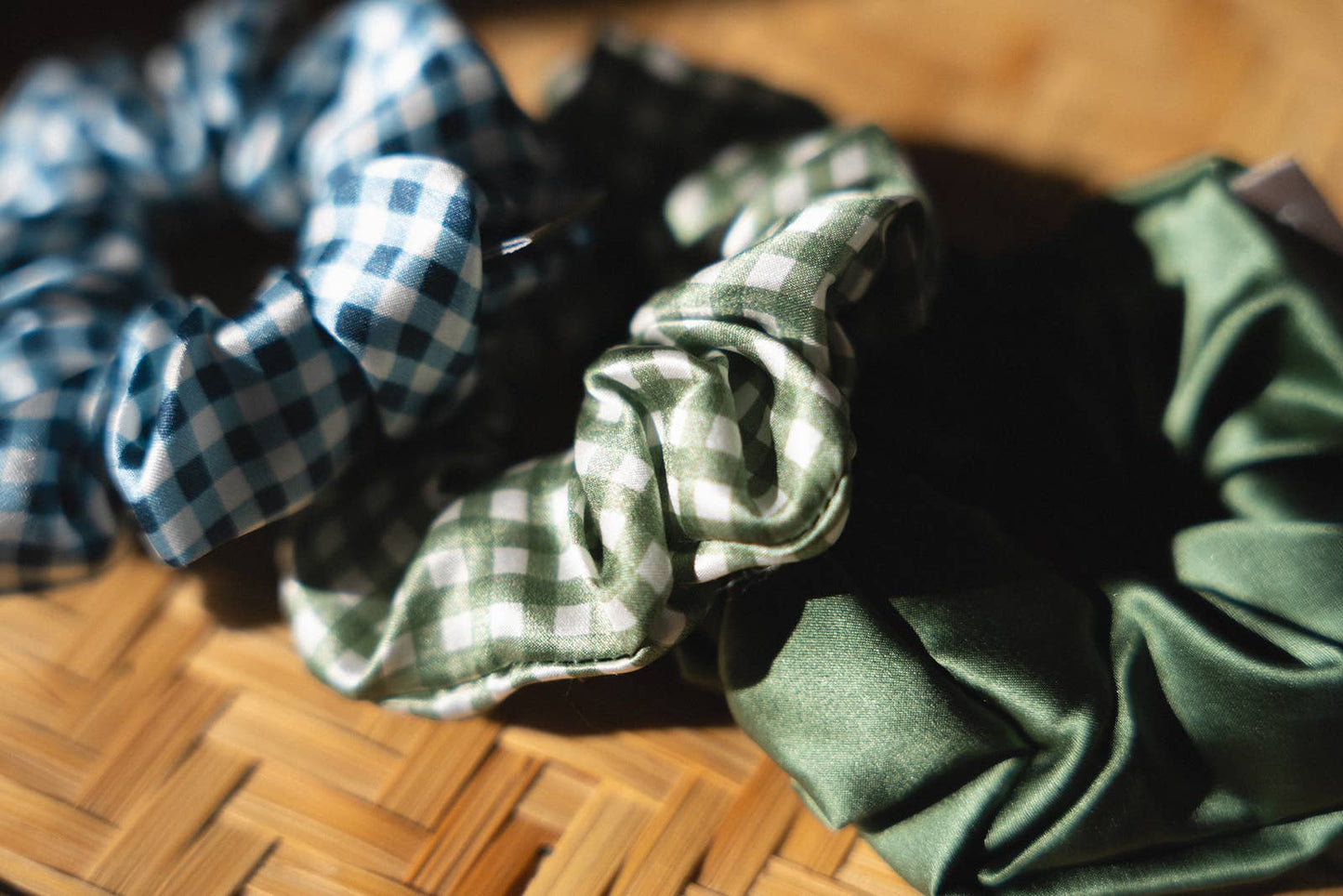 Chouchou - Le Moyen - Nuit Sauvage: Vichy Vert - EMILY'S PILLOW