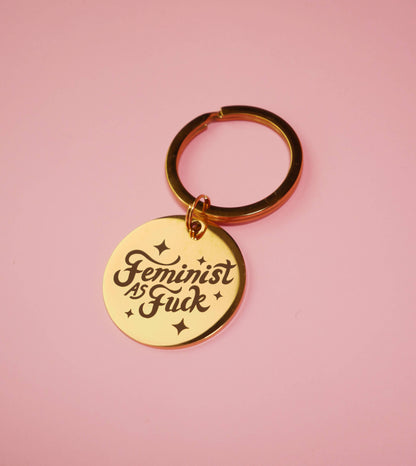 Porte-Clé Feminist As Fuck MALICIEUSE