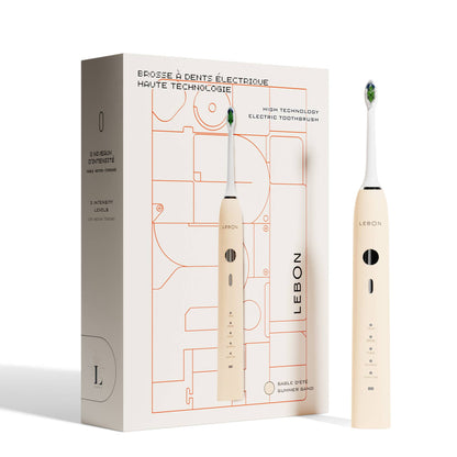 Brosse à dents électrique: Sable d'été - LEBON