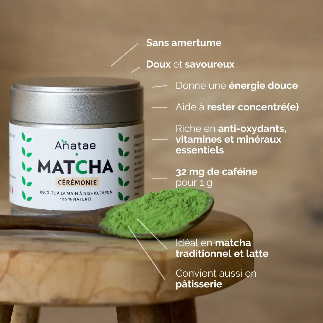 Thé matcha bio cérémonie - 30g