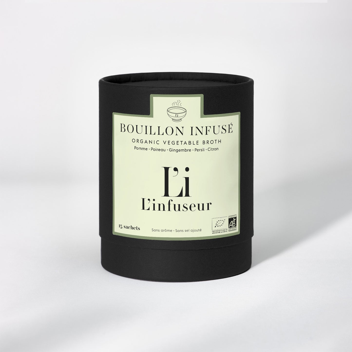 Bouillon bio Poireau Gingembre