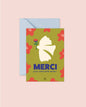 Carte "Merci" : Merci pour cette année (avec enveloppe)