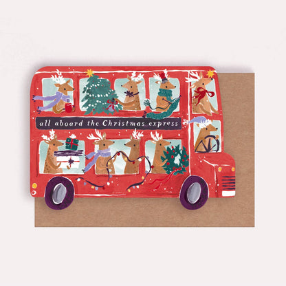 Carte de Noël Bus de Rennes | Cartes de Fêtes | Noël 2025 - SISTER PAPER CO