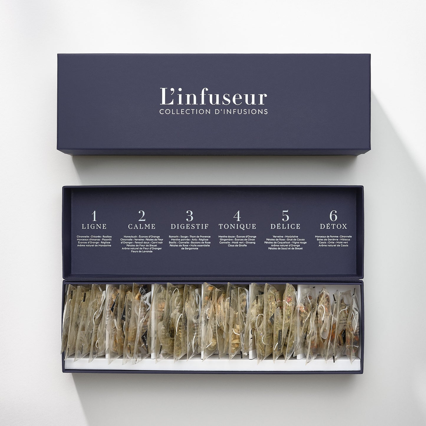 Coffret collection d'infusions